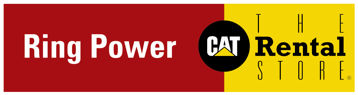 Ring Power Cat Rental Store Logo